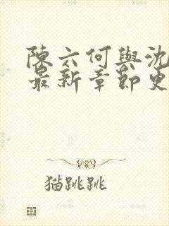 陈六何与沈轻舞最新章节更新时间