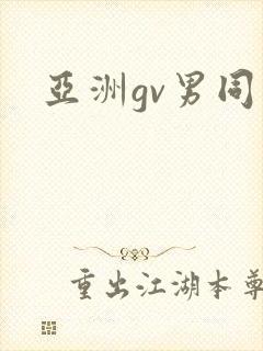 亚洲gv男同