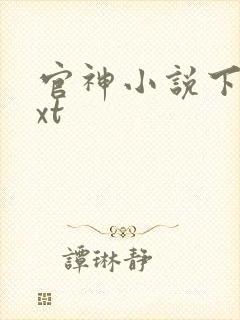 官神小说下载txt封面