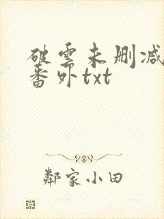破云未删减全文番外txt