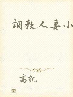 调教人妻小说网