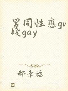 男同性恋gv在线gay