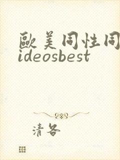 欧美同性同志videosbest