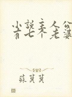 小说主人公林尘有七个老婆