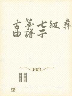 古筝七级彝族舞曲谱子