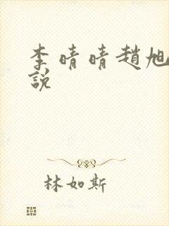 李晴晴赵旭的小说封面