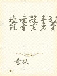 边境杀手3在线观看完免费完整版高清