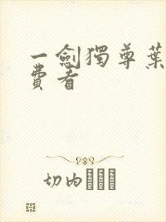 一剑独尊叶玄免费看封面