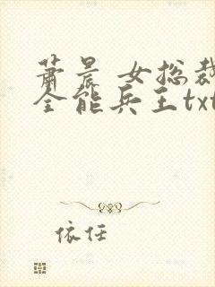 萧晨 女总裁的全能兵王txt