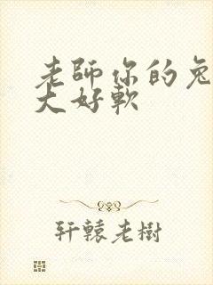 老师你的兔子好大好软