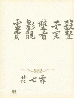 电影双子杀手免费观看完整版封面