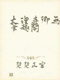 大理寺卿无删改笔趣阁封面