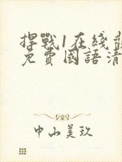 捍战1在线观看免费国语清理