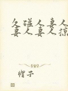 久碰人妻人妻人妻人妻人掠