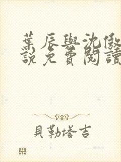 叶辰与沈傲雪小说免费阅读无弹窗