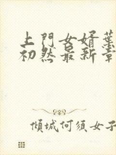 上门女婿叶辰萧初然最新章节