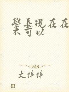 学长现在在上课不可以