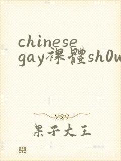 chinesegay裸体sh0weer封面