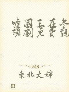 嘘国王在冬眠电视剧免费观看全集高清