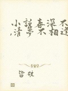 小说春深不归客,清梦不相逢免费阅读