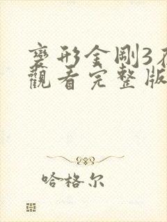 变形金刚3在线观看完整版高清封面