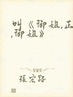 叫《御姐,正太,御姐》