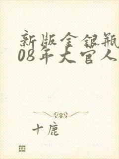 新版金银瓶2008年大官人