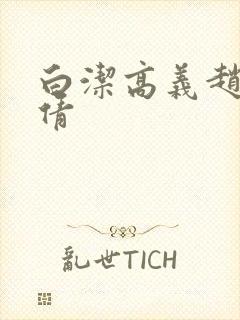 白洁高义赵敏孙倩封面