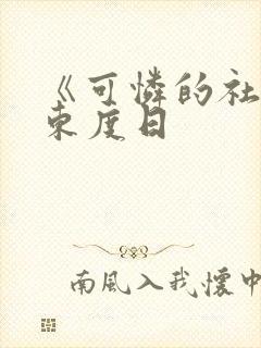 《可怜的社畜》东度日