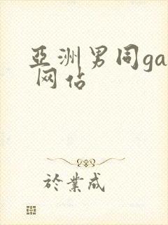 亚洲男同gay 网站