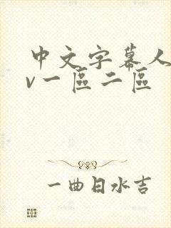 中文字幕人妻av一区二区