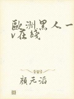 欧洲黑人一级av在线