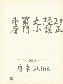 斗罗大陆2绝世唐门小说正文免费阅读