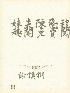 妹夫陈飞程琳笔趣阁免费阅读封面