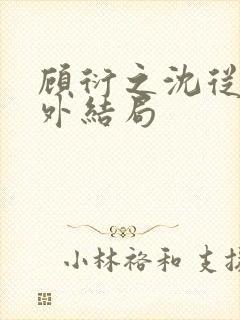 顾衍之沈从灵番外结局