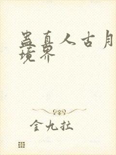 蛊真人古月方源境界封面