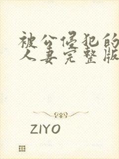 被公侵犯的漂亮人妻完整版