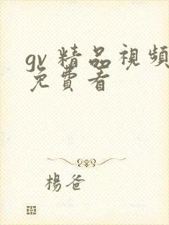 gv 精品视频免费看