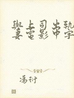 与上司出轨的人妻电影中字