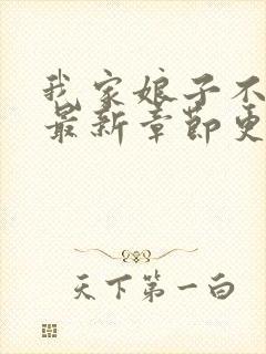 我家娘子不对劲最新章节更新