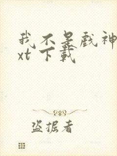 我不是戏神 txt 下载