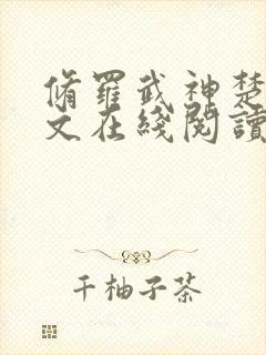 修罗武神楚枫全文在线阅读