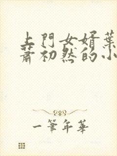 上门女婿叶辰和萧初然的小说最新章节