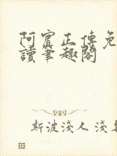 阿宾正传免费阅读笔趣阁