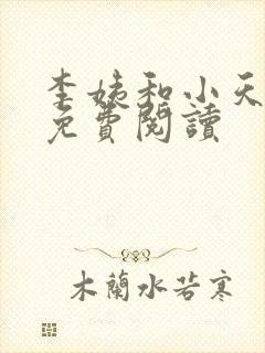 李姨和小天小说免费阅读