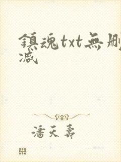镇魂txt无删减