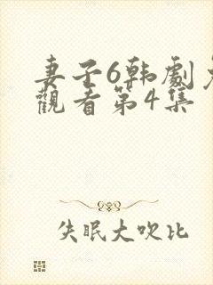 妻子6韩剧免费观看第4集封面