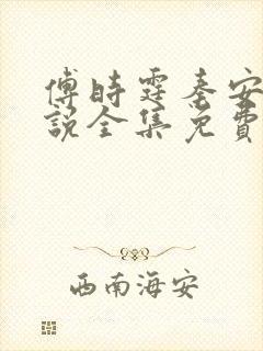 傅时霆秦安安小说全集免费阅读