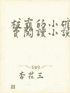 校霸的小确幸免费阅读小说