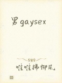 男gaysex